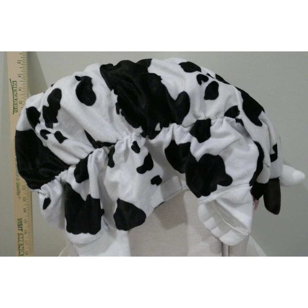 HALLOWEEN DOG COSTUME - clothes - outfits SIZE Med - barely worn  Cow